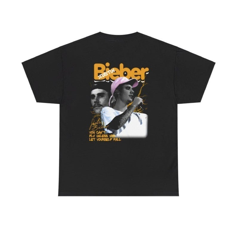 Justin Bieber Back T-Shirt Music Shirt I Feel Funny Unisex
